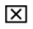 Wingdings symbol for letter x