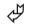 Wingdings symbol for letter A