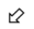 Wingdings symbol for letter /