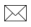 Wingdings symbol for letter *