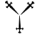 Daggers symbol for letter K
