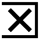 TicTacToe symbol for letter M