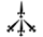 Daggers symbol for letter M