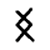 GravityFallsRunes symbol for letter O
