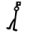 Dancing Men symbol for letter P