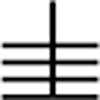 ChineseCode symbol for letter P