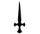 Daggers symbol for letter S