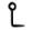 Bill symbol for letter V