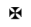 Wingdings symbol for letter X