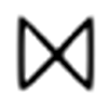 GravityFallsTheAuthor symbol for letter X
