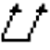 Enderwalk symbol for letter H