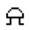Enderwalk symbol for letter M