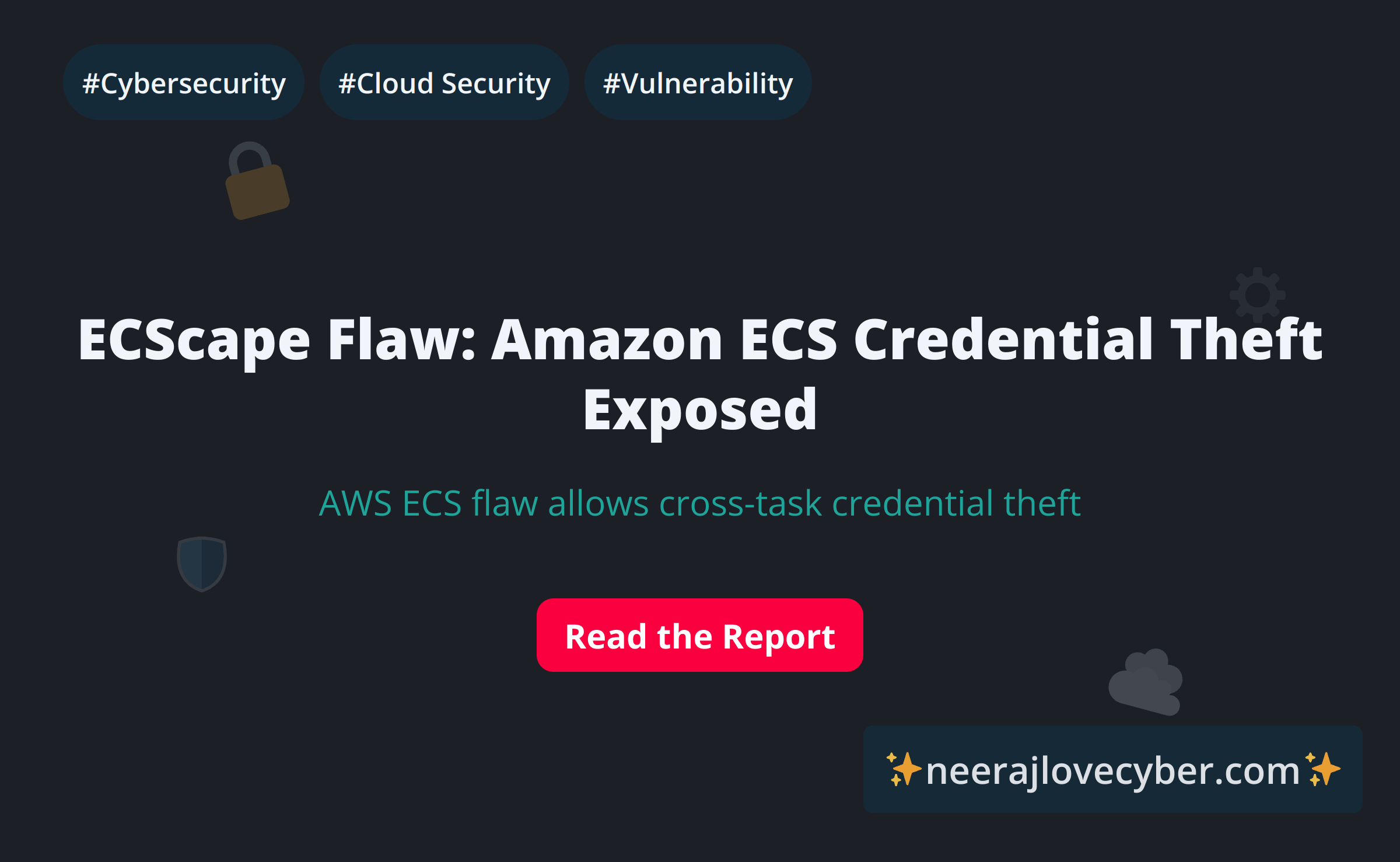 ECScape Flaw in Amazon ECS Allows Credential Theft