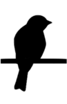 Birds on a Wire symbol for letter J