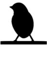 Birds on a Wire symbol for letter V